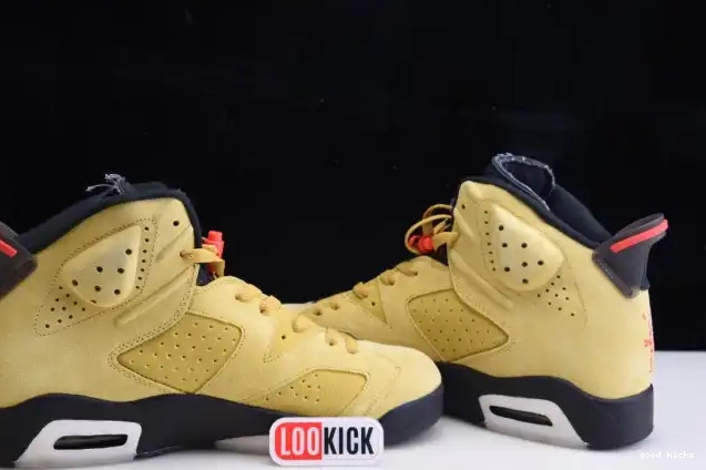 Cheap X 6 JORDAN YELLOW AIR SCOTT TRAVIS CN1084-300 0426